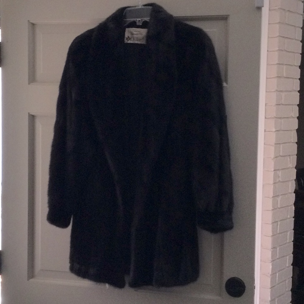 Mink coat. Size 10. Brown